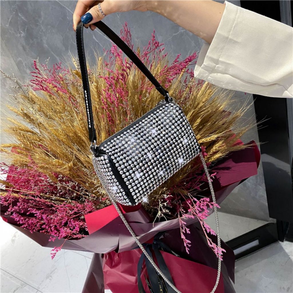 BOLSA GLITTER STRASS